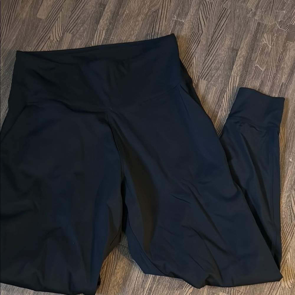 Black High-Waisted Leggings